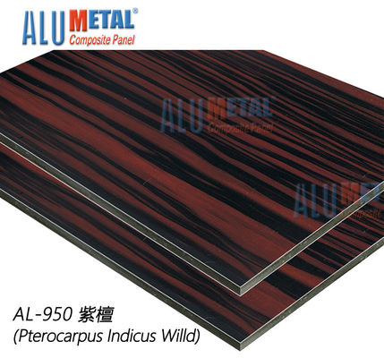 панель Acp 1220X2440mm Nano поверхностная деревянная алюминиевая составная покрывает внешнее 10mm