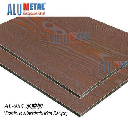 панель Acp 1220X2440mm Nano поверхностная деревянная алюминиевая составная покрывает внешнее 10mm