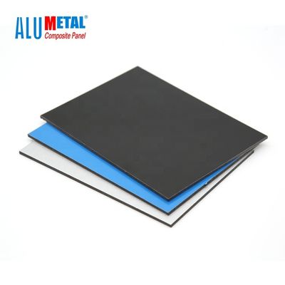 6mm Dibond огнеупорное доски сэндвича панели PE 1500 x 4000mm алюминиевое составное Nano