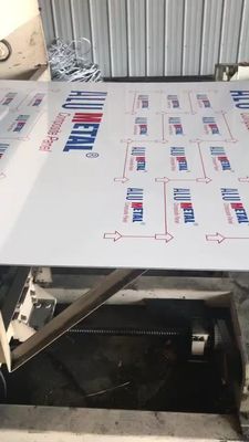 спектр AA3003 панелей материала листа 4mm 1250mm пластиковый алюминиевый составной