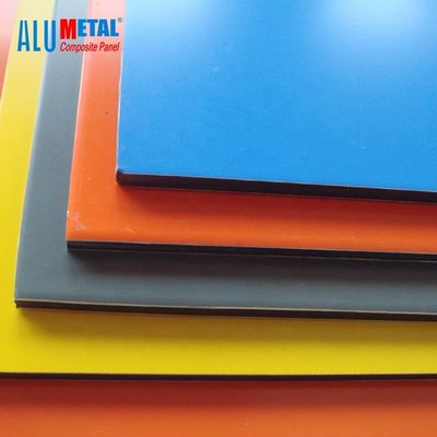 спектр AA3003 панелей материала листа 4mm 1250mm пластиковый алюминиевый составной