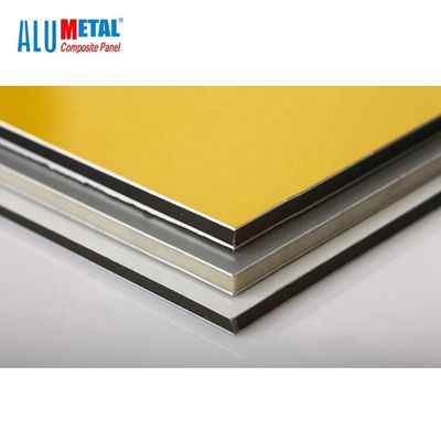 панель 2440mm 3mm Pvdf алюминиевая составная анодированная для внешней стены