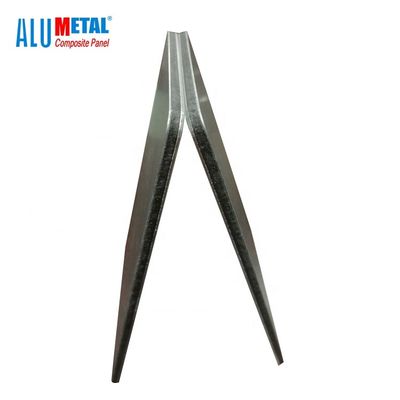 PVDF покрыло панель 0.55mm Elzinc 960mm металла ACM составную противобактериологическое