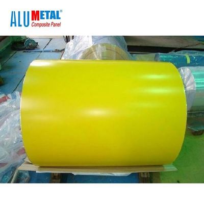 Цвет покрыл 100mm Prepainted алюминиевая катушка H112 листа пробивая 2200mm