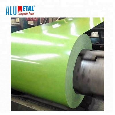 Покрашенный 8011 2500MM покрытый алюминиевый PVC катушки покрыл алюминиевую катушку 0.06MM отделки