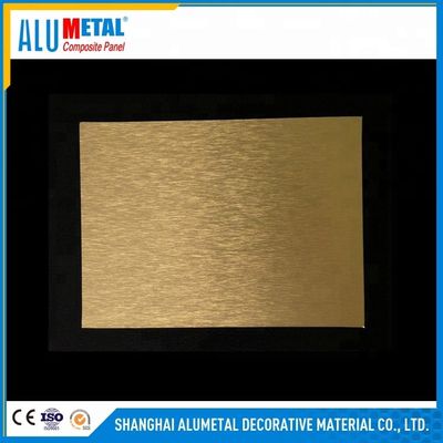 4mm отполированное AA3003 почистило алюминиевый составной лист щеткой 1220MM панели