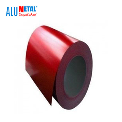 H12 1mm покрыло Prepainted алюминиевую катушку крыши трейлера катушки A1060 2500MM